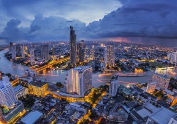 Онлайн веб камера панорама города Бангкок