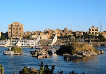 Онлайн веб камера Египет Асуан река Нил